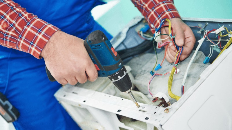 Ataşehir Fagor Fagor çamaşır makinesi kart tamiri – Su almama arızası orijinal parça ile giderildi. - Teknik servis örneği
